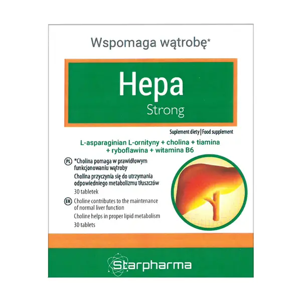 L-asparaginian L-ornityny 200mg 30 tabletek [Starpharma] - Starpharma