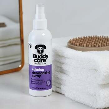 Buddycare, spray dezodorujący dla psów, uspokajająca lawenda, 200 ml