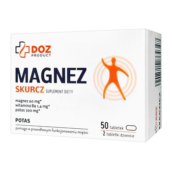DOZ Product Magnez Skurcz, tabletki, 50 szt.