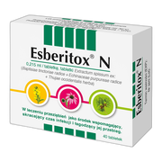 Esberitox N, 0,215 ml/tabletkę, tabletki, 40 szt.