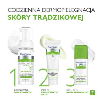 Pharmaceris T Nutri Neurocalmis, krem kojący do twarzy, 50 ml