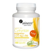 Aliness Cytrynian Magnezu 125 mg z B6 (P-5-P), kapsułki, 100 szt. https://azcdn.doz.pl/image/d/product/ffd3e6e6-scale-180x180.png