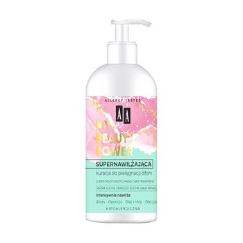 AA My Beauty Power, supernawilżająca kuracja do pielęgnacji dłoni, 275 ml