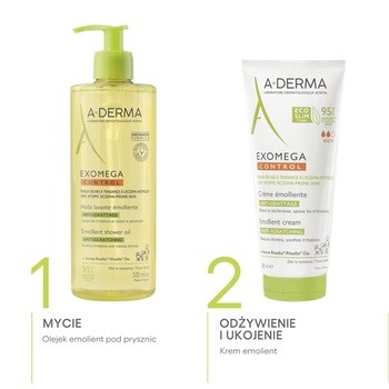 Aderma Exomega Control, krem emolient, 200 ml