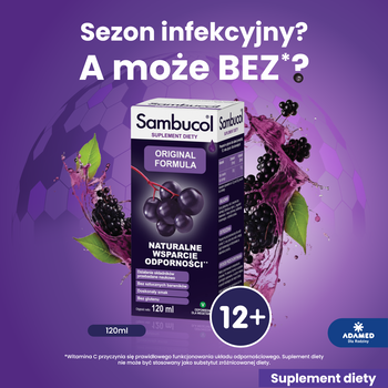 Sambucol Original Formuła, płyn, 120 ml
