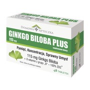 alt Ginkgo Biloba Plus, 115 mg, tabletki, 48 szt.