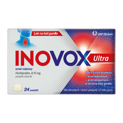 INOVOX Ultra smak miętowy (Ultravox), 8,75 mg, pastylki twarde, 24 szt.