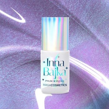 Maga Cosmetics Inna Bajka, lakier hybrydowy z pyłkiem, 825 Pstryk? I Światło!, 6 ml