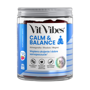 Vit Vibes Calm & Balance, żelki, smak malinowy, 60 szt.