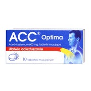 alt ACC Optima, 600 mg, tabletki musujące, 10 szt.
