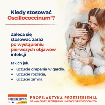 Oscillococcinum na przeziębienie i grypę, granulki, 12 pojemników jednodawkowych po 1 g