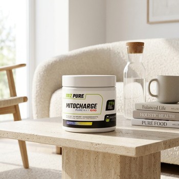 MZ Pure Mitocharge, proszek, smak jagoda z cytryną, 270 g