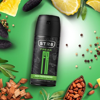 STR8 Freak, dezodorant męski w sprayu, 150 ml