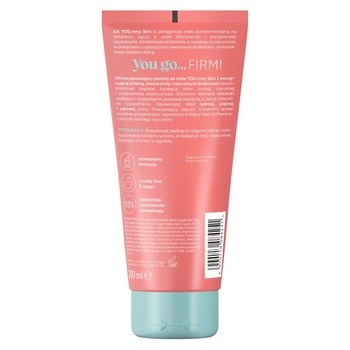 Aa you.mmy skin Peach Firm, ultrawygładzający peeling do ciała, 200 ml