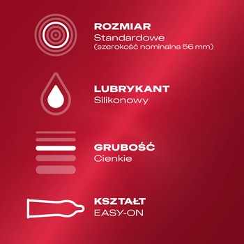 Durex Feel Thin Classic, prezerwatywy, 12 szt.