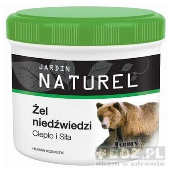 Jardin Naturel, żel niedźwiedzi, ciepło i siła, 500 ml