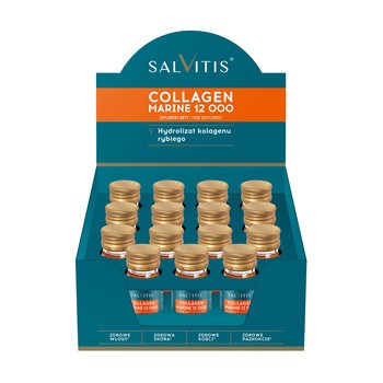 Zestaw Salvitis Collagen Marine 12 000, płyn, 30 ml x 15 szt.