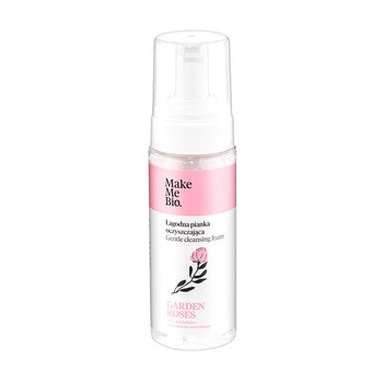 Make Me Bio, Garden Roses, łagodna pianka oczyszczająca, 160 ml