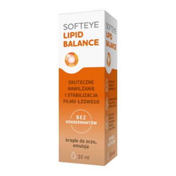 Softeye Lipid Balance, krople do oczu, 10 ml