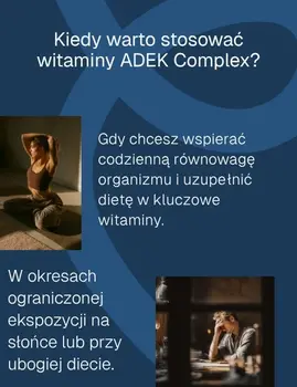 Biowen ADEK Complex+, kapsułki, 90 szt.