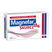 Magnefar B6 Skurcz, tabletki powlekane, 30 szt.