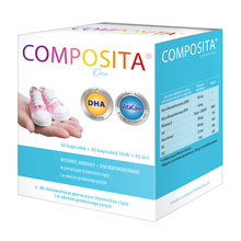 Composita One, kapsułki, 30 szt. + 30 szt. DHA