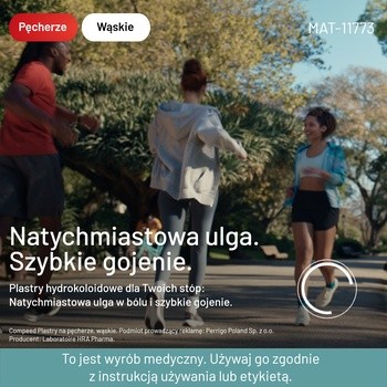 Compeed Plastry na pęcherze, wąskie, 6 szt.