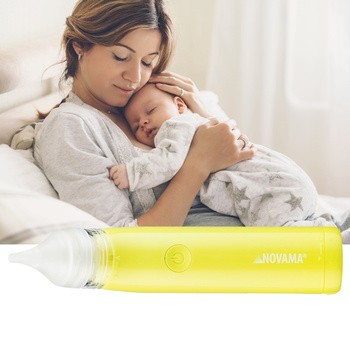 Novama Pingo Spark, aspirator do nosa, limonkowy, 1 szt.