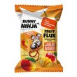 Bunny Ninja, Fruit Fluk, przekąska owocowa o smaku jabłko-mango, 15 g