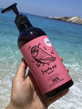 Yope, mydło w płynie Jagody goji i wiśnia, 500 ml