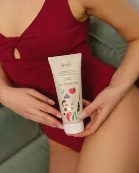 Hagi, Balsam do ciała Malinowy Chruśniak, 200 ml