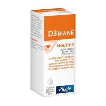 PiLeJe D3 Biane, krople, 20 ml