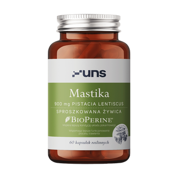 Uns Mastika + Bioperine, kapsułki, 60 szt.