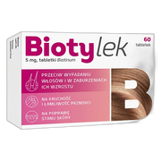 Biotylek, 5 mg, tabletki, 60 szt.