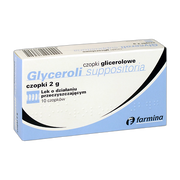 Czopki glicerolowe, 2 g, 10 szt. (Farmina)