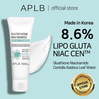 APLB Glutathione Niacinamide Facial Cleanser, oczyszczający żel do mycia twarzy z glutationem i niacynamidem, 80 ml