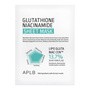 APLB Glutathione Niacinamide, maska na twarz w płachcie, 25 ml