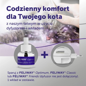 Feliway Optimum Kot, wkład uzupełniający, 48 ml