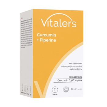 Vitaler's Kurkumina + piperyna, kapsułki, 60 szt.