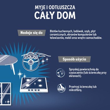 Briochin Płyn uniwersalny zero smug, spray, 750 ml