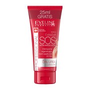 alt Eveline Cosmetics Extra Soft SOS, intensywnie regenerujący krem-opatrunek do rąk 5% urea + lanolina, 100 ml
