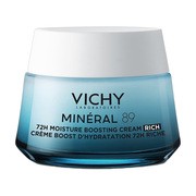 Vichy Mineral 89, krem nawilżająco-odbudowujący 72h bogaty, 50 ml