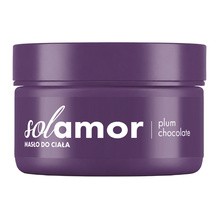 Solamor, masło do ciała, Plum Chocolate, 200 ml