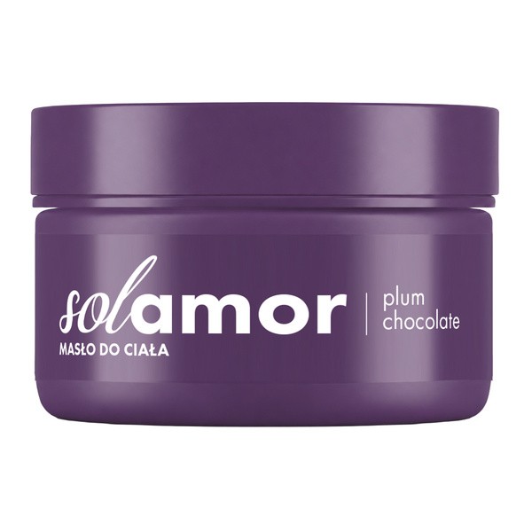 Solamor, Körperbutter, Plum Chocolate, 200 ml