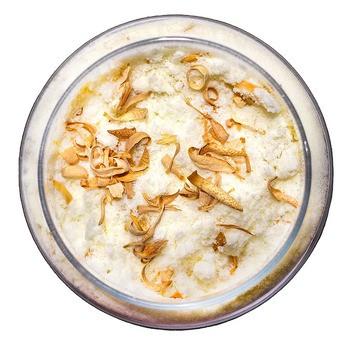 Mayram, musujący puder kąpielowy, Pomarańcza, 130 g