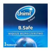 alt Unimil B.Safe, prezerwatywy lateksowe, 3 szt.
