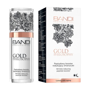 Bandi Exclusive Gold Philosophy, peptydowy booster redukujący zmarszczki, 30 ml