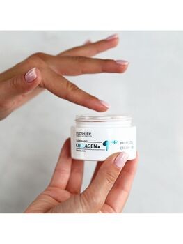 Flos-Lek Collagen.9MW, krem-żel, wygładza nawilża łagodzi, 50 ml
