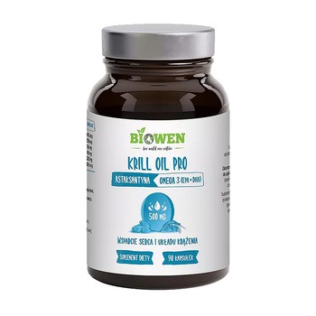 Biowen, Krill Oil Pro, kapsułki, 90 szt.