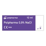 Polpharma 0,9% NaCL, roztwór chlorku sodu, 10ml, 100 ampułek        